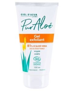 Gel exfoliant à l'Aloe Vera BIO, 150 ml